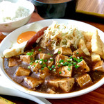 なかや食堂 - ＊Cランチ（麻婆豆腐）（¥650）
            ※コーヒーorティー付き