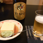 千代娘 - ビール＆お通し