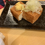 中村家二の丸 - 自家製厚揚げ410円