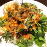 獣肉酒場 山猫軒 - セットのサラダ