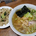 味の濱龍 - Ａ定食(850円)です。