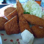 とんかつ二幸 - ミックスフライA