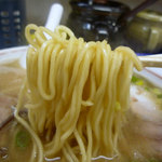 がんこもんラーメン - 2012年1月　麺は中細麺ストレートです