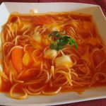 ぱすたや然流 - フレッシュトマトとモッツァレラ