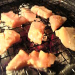 ホルモン 銀牙 - ミノの食感は見事