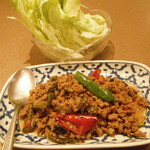 ワンタイ - 挽き肉のレタス包み