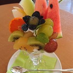 アオイ農園　ぶどうの木 - 季節のパフェ 夏バージョン♪