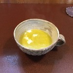 ジャム cafe 可鈴 - 【スープは必ず最初に出てきます】南瓜のスープ