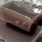 新松月 - 一枚流し羊羹！