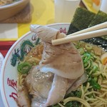 ラーメン魁力屋 - 豚バラ肉