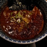 松戸中華そば 富田食堂 - 濃厚特製つけ麺　つけ汁