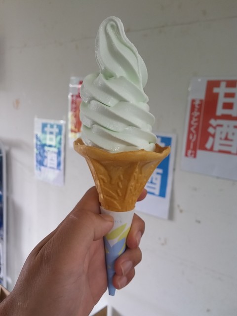 白神っ娘 そふとくりーむ - 鳥形（ソフトクリーム）の写真