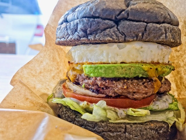 ザ バーガー スタンド 西若松 ハンバーガー 食べログ