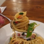 イルグラート - 夏野菜と豚ミンチのパスタ