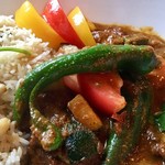 スプーンソング - 【べジサンバル・北インドミックス】万願寺とうがらし(辛くない)の存在感！