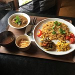 スプーンソング - 【友人が食べたセット】チキン コランブとエビビリヤニのセット(1,500円)