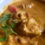 スプーンソング - 【マラバールチキン(辛口)】今日は骨なしのチキンでの提供でした。