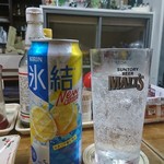 伊勢屋酒店 - 氷結レモンロング。