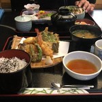 にごり沢 - 天ぷら定食900円