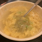 焼肉なか - 卵スープ