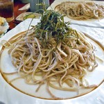 甜蕎屋 源平 - 「金剛蕎麦 野菜天ざる」の金剛蕎麦