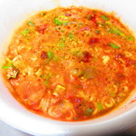 ヤマダ電機 - 料理写真:ココ壱番屋　刺激のスパイスカレーラーメン　１６０円（税込）かやく入り粉末スープを麺に掛けて、お湯を入れて、スパイスをかけて、かき混ぜて完成【２０１８年８月】