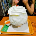 銀座のジンジャー - 杏仁エスプーマ