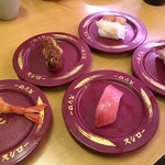 Sushiro - 半額寿司など 2019.07