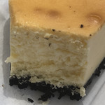 エクセルシオール カフェ - ニューヨークチーズケーキの断面