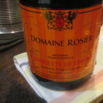 ビストロ バキュース - ２０１２・１月　クレマン、ボトルで