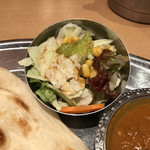 スパイス王国 - セットのサラダ