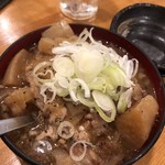 焼とり よね田 - 牛すじと大根の煮込み