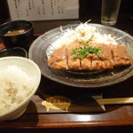 日日是耕日 - 大阪の味噌カツ定食ロース