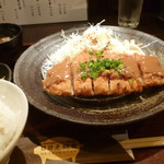 日日是耕日 - 大阪の味噌カツ定食ロース