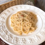 さとやまカフェ - 明太子パスタ
      