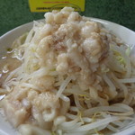 ラーメン二郎 - やはり、あぶらは固形に限る