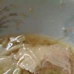 ラーメン二郎 - 脂膜とはいえ可愛いもんです
