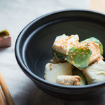 個室 肉炉端居酒屋 九州うまか屋 - 料理写真:クリームチーズの九州醤油漬け