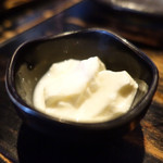 山元麺蔵 - サービスの杏仁豆腐