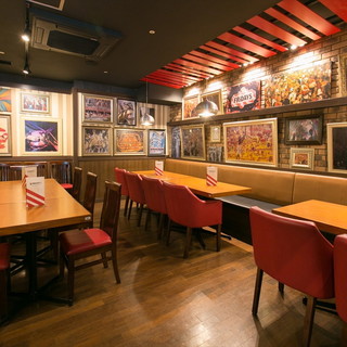 【女子会・合コンも盛り上がる♪】6名様用テーブル席