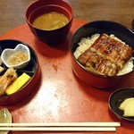 ちいさなかいせき かぶらや  - うな丼セット松