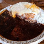 Kokudou Kare - トリプルチーズカツカレー辛口 黒 890円