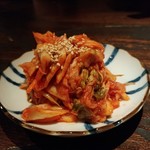 海豚 - 自家製 白菜とみょうがのキムチ 530円