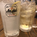 Yama Kita - レモンサワー （大）とハイボール（大）