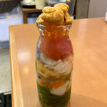 蛇の目 - 瓶ドン（中）　この日は「中」サイズのみの提供とのこと。