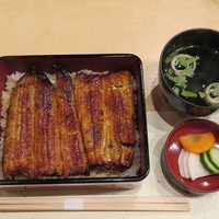 うなぎ割烹 白金台 まつ本 - 特うな重　ランチ　3800円