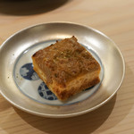 鮨 なんば - 鮟肝パテ、ジャン　フランソワ食パンに乗せて