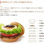 モスバーガー - 金のテリヤキ構造図