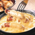 sausage cheese fondue