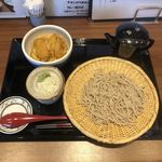 スナバー - ざるそば+ミニカツ丼